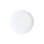 Assiette a dessert blanche 19 cm pampille - luminarc