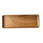 Assiette a dessert en bois plateau a fromages vaisselle de style japonais rectangle en bois