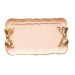 Assiette a dessert crative en rsine, macarons dors, arc de couleur, plateaux de rangement de gteaux, ...