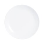 Assiette dessert diwali blanc - luminarc - verre opale extra r�sistant