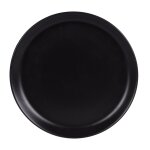 Assiette a dessert itit noir 20 cm (lot de 6)