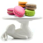 Assiette a dessert lapin en c�ramique ¿ 20 cm