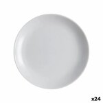 Assiette a dessert luminarc diwali gris verre verre trempé (19 cm) (24 unités) Assiette a dessert luminarc diwali gris verre verre trempé (19 cm) (24 unités)