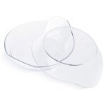 Assiette a dessert en plastique jetable, bol d'essai, assiette circulaire, assiette a glace, vaisselle ... Assiette a dessert en plastique jetable, bol d'essai, assiette circulaire, assiette a glace, vaisselle ...