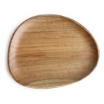 Assiette a dessert plateau irregulier ovale fruit maison multi - usages soucoupe d?ner vaisselle pan ...