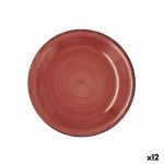 Assiette a dessert quid vita cramique rouge (19 cm) (12 units)