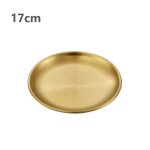 Assiettes a dessert rutilisables sophia, acier inoxydable, queplates, assiette a pizza, assiette a steak, ...