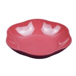 Assiette a fruits antidrapante pratique, 3 couleurs, assiette de table, bon bol a collation, plat a ...