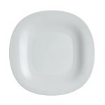 Assiette grise 29. 1x27 cm carine - luminarc