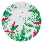 Assiette plate bornéo rouge 26 cm (lot de 6) Assiette plate bornéo rouge 26 cm (lot de 6)