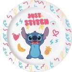 Assiette plate stitch disney en mlamine micro ondable