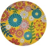 Assiette plate - versa - jaune - Ø 25 cm - polythylne rpet - compatible lave - vaisselle