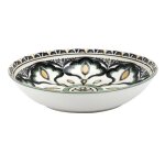 Assiette en porcelaine d�cor�e mandala (unitaire) assiette creuse - 20 cm