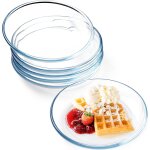 Assiettes r�utilisables en plastique pet ¿ lot pratique