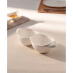 Assiette de service a 2 sections nouveau petit concept