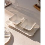 Assiette de service 3 pi�ces nouveau petit concept