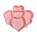 Assiettes en silicone pour enfants, sans bpa, ensemble'alimentation pour bébé, bol a ventouse pour animaux, ... Assiettes en silicone pour enfants, sans bpa, ensemble'alimentation pour bébé, bol a ventouse pour animaux, ...