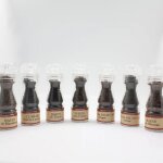 Assortiment de 6 moulins de faux - poivres -