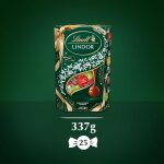 Assortiment chocolats lait lindt lindor ruban festif 337g - pistache & double chocolat ¿ cadeau nol ...