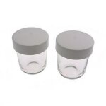 At320 - lot de 2 mini cuves avec couvercles du at320 robot menager kenwood km346 chef