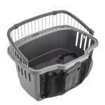 Atlas bike 20 rapid panier de transport pour vélo en plastique pour chien gris 35. 5 x 47 x 34. 5cm Atlas bike 20 rapid panier de transport pour vélo en plastique pour chien gris 35. 5 x 47 x 34. 5cm