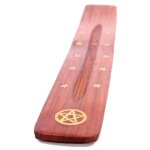 Attrape - cendres - pentagramme - etoiles - bois - de - sheesham