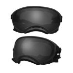 Atuban - lunettes de soleil respirantes pour animaux de compagnie, anti uv, impact de bain, rglable, ...