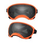 Atuban - lunettes de soleil respirantes pour animaux de compagnie, anti uv, impact de bain, rglable, ...