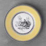Audun chasse assiette pour le petit - djeuner