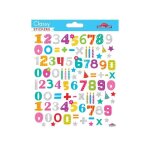 Autocollants - classy - chiffres et calculs - anniversaire - paillettes