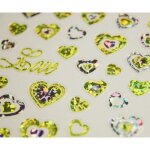 Autocollants coeurs holographiques - miniclassy - enfant 5 ans et plus - mixte