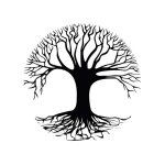 Autocollant mural arbre de vie
