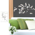 Autocollant mural orchid�es
