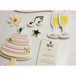 Autocollants en relief � paillettes - sceny - mariage - enfant - mixte - a partir de 5 ans