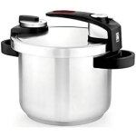 Autocuiseur bra tekna - ouverture facile - 6 l - acier inox 18 / 10 - tous feux dont induction