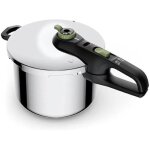 Autocuiseur tefal secure trendy p2580703 6l - cuisinière 2 étapes - fond capsule à induction Autocuiseur tefal secure trendy p2580703 6l - cuisinière 2 étapes - fond capsule à induction