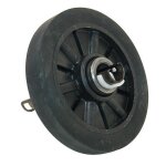 Axe long avant et galet de tambour s�che - linge (481252898003 bauknecht whirlpool laden ignis kitchenaid ...