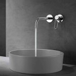 Axor uno mitigeur de lavabo monocommande, pour montage mural, 38122000