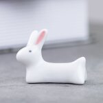 Bton d'encens en forme de lapin en cramique, porte - stylo t1, eva d'encens, support de baguettes, ...