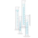 Bécher en plastique avec bec verseur, cylindre gradué, pichet a liquide de cuisson, outil de tasse de ... Bécher en plastique avec bec verseur, cylindre gradué, pichet a liquide de cuisson, outil de tasse de ...