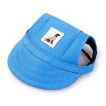 Bret en toile multicolore pour animal de compagnie, chapeau de baseball, en langue de canard, respirant, ...