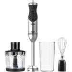 Ba5611 pro 1500 chef mixeur plongeant, 1500 w, mixeur plongeant, plusieurs vitesses, fonction turbo, ...