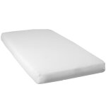 Babycalin drap housse b�b� jersey blanc 70 x 140 cm 130gr / m