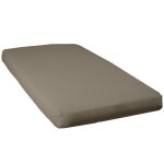 Babycalin drap housse b�b� taupe 60 x 120 cm jersey 130gr / m