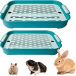 Bac a liti�re pour lapin, 2 tailles toilettes pour petits animaux, toilettes pour animaux, bac a liti�re ...