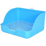 Bac a liti�re pour lapin / d'entra�nement de pot / facile a installer / bac a pipi rectangulaire / bac ...