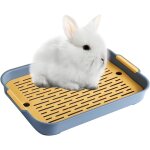 Bac a litire pour lapin petit animal toilette plateau toilette lapin, entraneur de pot utilisation ...
