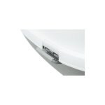 Bac a litiere primo xxl top avec couvercle 56 x 47 x 71cm gris et blanc