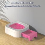 Bac a litire rutilisable pour chat, accessoire de toilette pour chiot, chaton, auto - toilette, kit ...