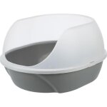 Bac a litiere trixie simao - haut rebord - 48 � 30 � 58 cm - gris